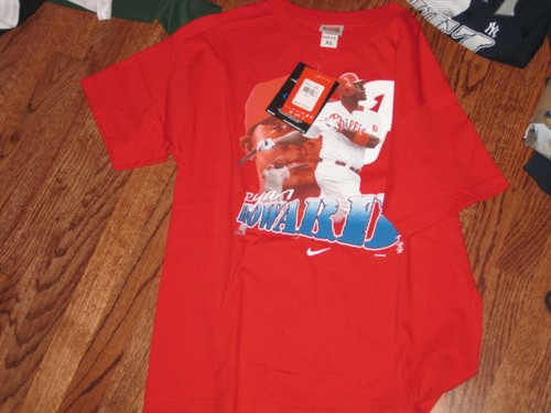 NIKE YOUTH RYAN HOWARD PHILADELPHIA PHILLIES T SHIRT XL