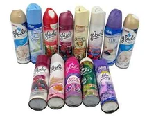 SC Johnson Glade LOT 13 Air Fresheners Spray Cans Berry Batik Joy Linen Lily