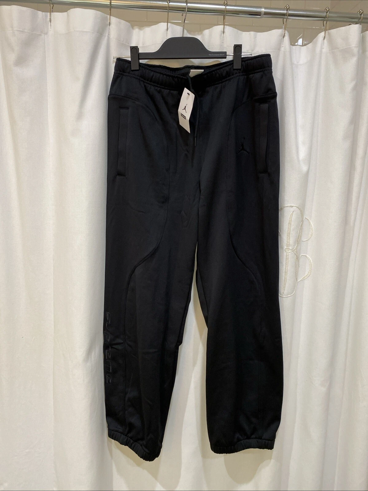 Pantalon de survêtement noir Supreme 24AW Jordan Tricot HF0832 010 taille M, neuf avec étiquette