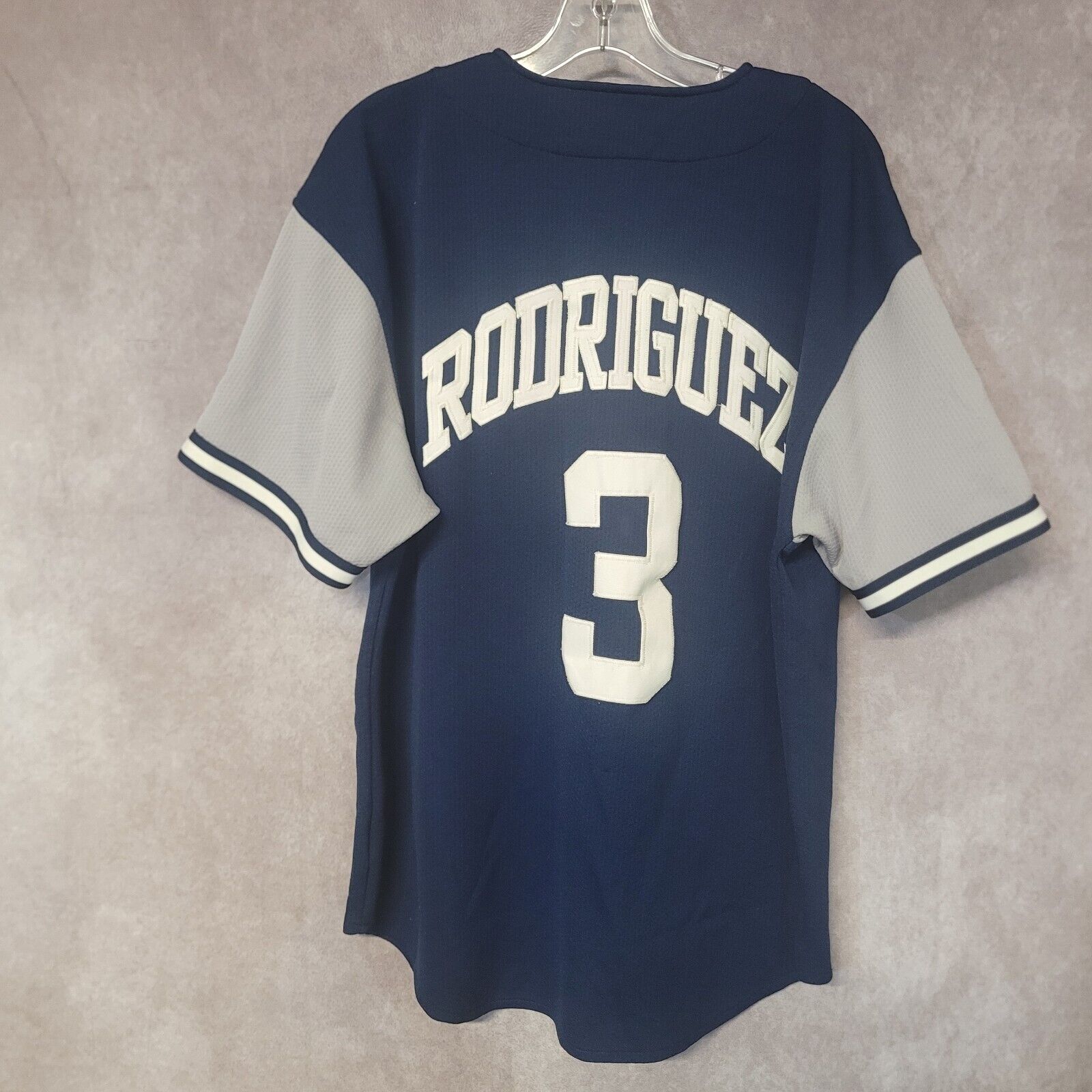 Vintage 90s Starter MLB Seattle Mariners Alex Rodriguez 3 Jersey Mens L