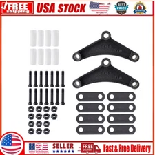 New Heavy Duty Steel Tandem Trailer Axle Shackle Kit For Double Eye Spring USA