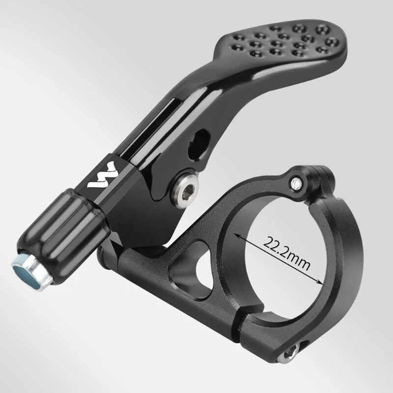 Tija de sillín con cuentagotas para bicicleta MTB control remoto por cable palanca de tija de sillín ajustable para carretera Foto 4 de 4