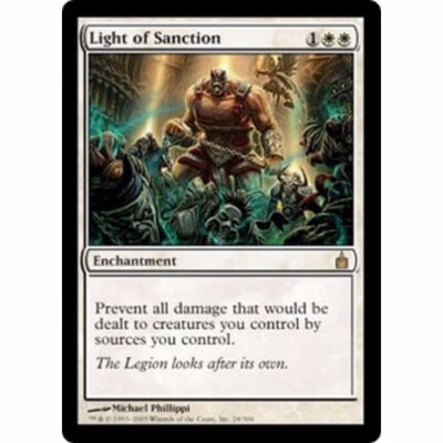 + Light of Sanction near mint englisch Ravnica Rare MtG Magic the Gathering +