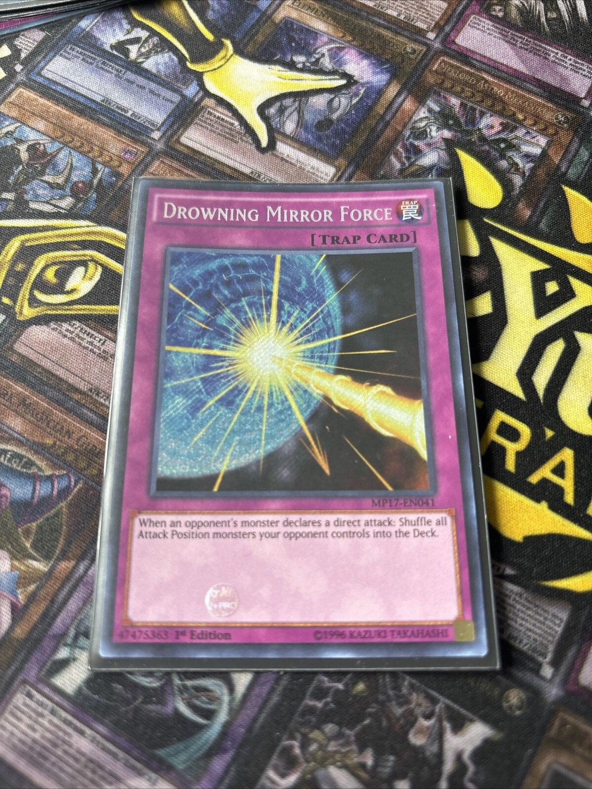 Yu-Gi-Oh! Drowning Mirror Force - MP17-EN041 Secret Rare 1st Edition Trading Card