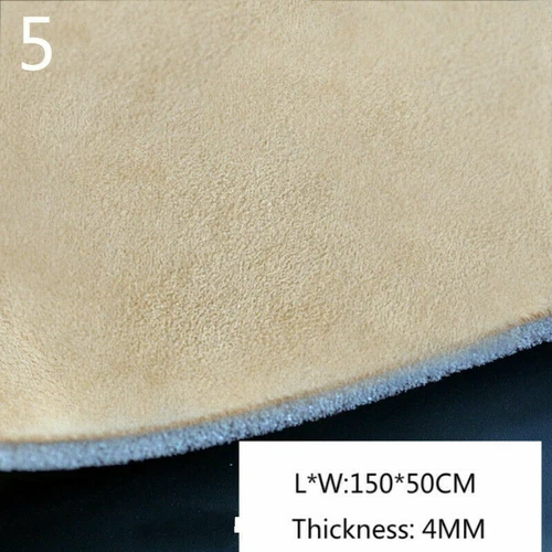 Thick Faux Suede Fabric Foam Backing Quilted Car Roof Upholstery Material Crafts - Picture 16 of 32