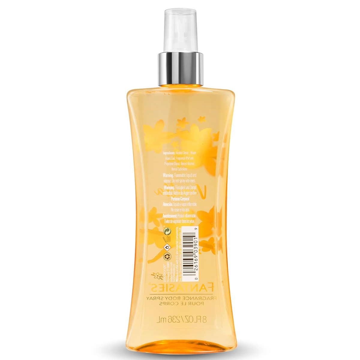 Body Fantasies Signature Fragrance Body Spray, Vanilla, 8 Fl Oz