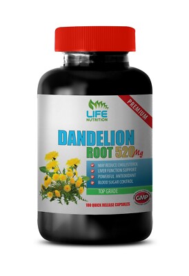 anti inflammatory supplement - DANDELION ROOT 520MG - digestion aid 1B