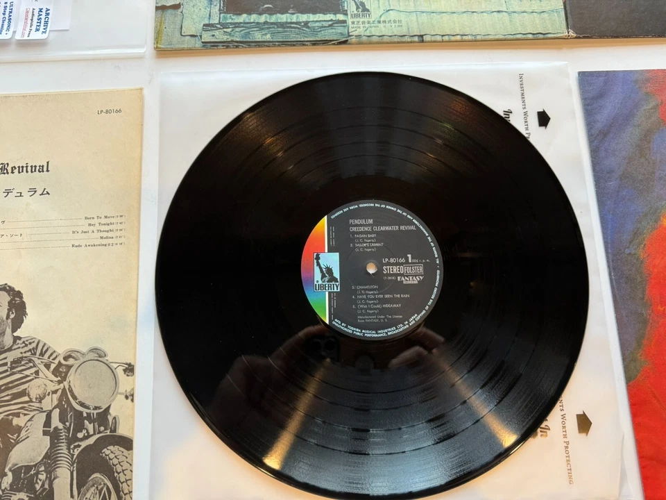 CCR Pendulum Creedence '71 1st Analog Japan ARCHIVE MASTER Ultrasonic CLEAN - Image 2 of 4