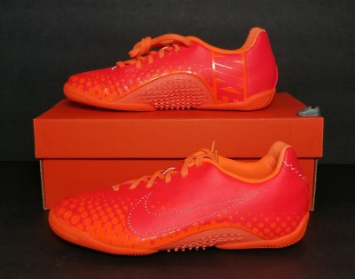 NIKE ELASTICO FINALE MEN SIZE 4 NEW/BOX BRIGHT CRIMSON 415120 668 INDOOR SOCCER