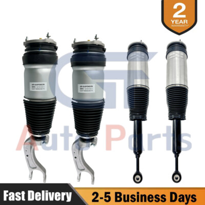 4pcs Front Rear Air Suspension Shock Struts Fit Tesla Model X 75D 90D 100D P90D