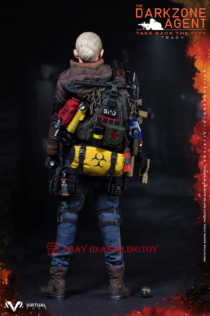 VTS DARKZONE AGENT フィギュア 1/6 1/6 VTS Toys VM-019 THE DARKZONE AGENT TRACY Action Figure