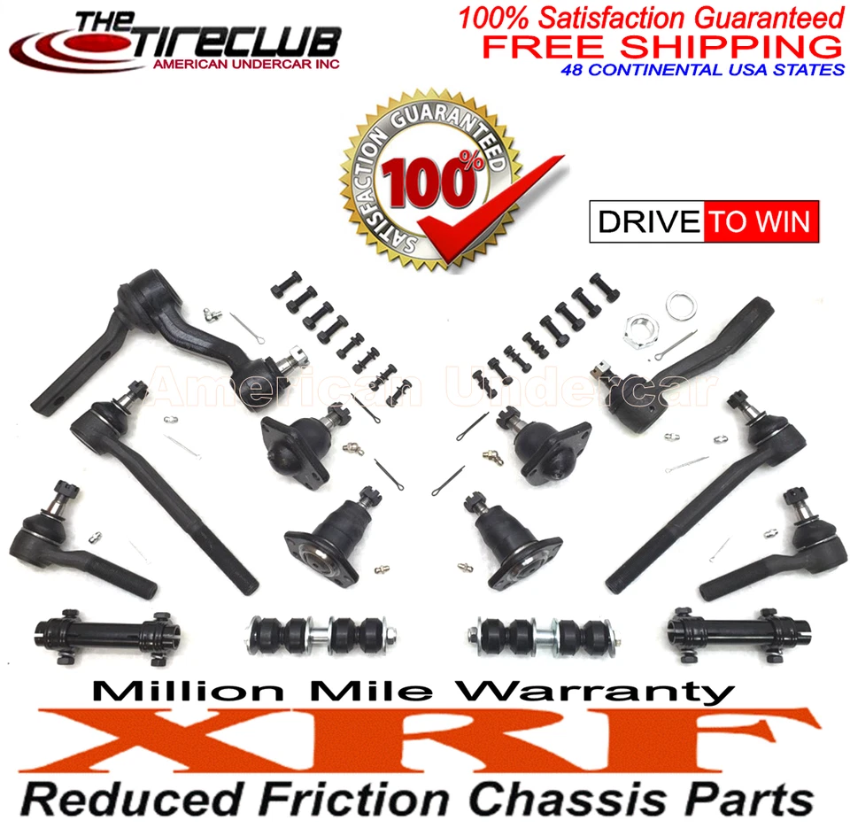 XRF Ball Joint Tie Rod Idler Pitman Arm Kit Chevrolet Blazer S10 GMC 4x4 99 - 05 - Image 2 of 4