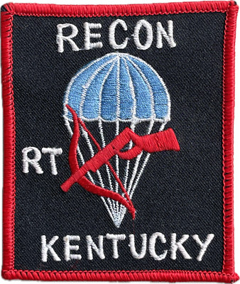 POST WAR 1980's VINTAGE 1st GENERATION RECON TEAM KENTUCKY PATCH (1218)