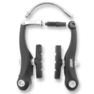 Kit De Freins V-Brake Universel En Aluminium – Freins Avant Et Arrière Avec Câbles Et Leviers Pour VTT Et Vélo De Route
