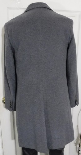 J CREW LUDLOW WOOL-CASHMERE SIZE 34 SHORT GRAY 3 BUTTON COAT - Picture 2 of 5
