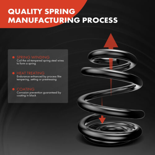2pcs Rear Left & Right Coil Spring for Chevy C10 C20 Pickup P10 Series GMC Jimmy - Picture 2 of 9