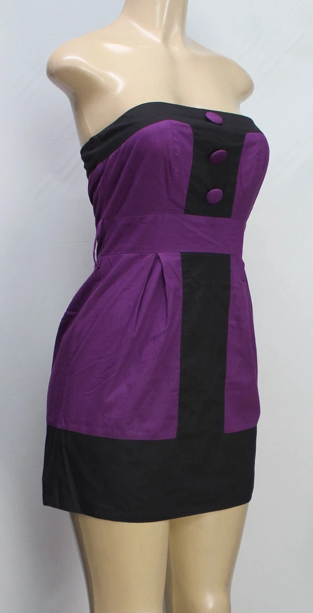 Charlotte russe purple dress sales