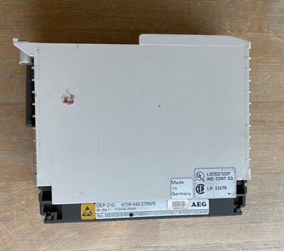 AEG MODICON DEP 210 OUTPUT MODULE 6728-042.278925 