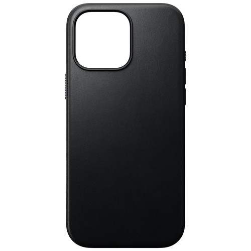 NOMAD Modern Leather Case - genuine Leather for Apple iPhone 16 Pro Max, Black - Picture 2 of 8