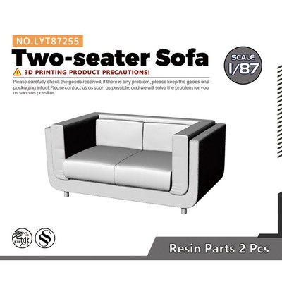 Yao's Studio LYT87255 1/87 Scene Model Two-seater Sofa