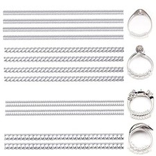Ring Size Adjuster for Loose Ring Clear Silicone Ring Guard for Women Men