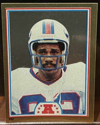 1982 Topps Coming Soon Sticker 2'' x 2.5'' Frank Lewis #222 Buffalo Bills