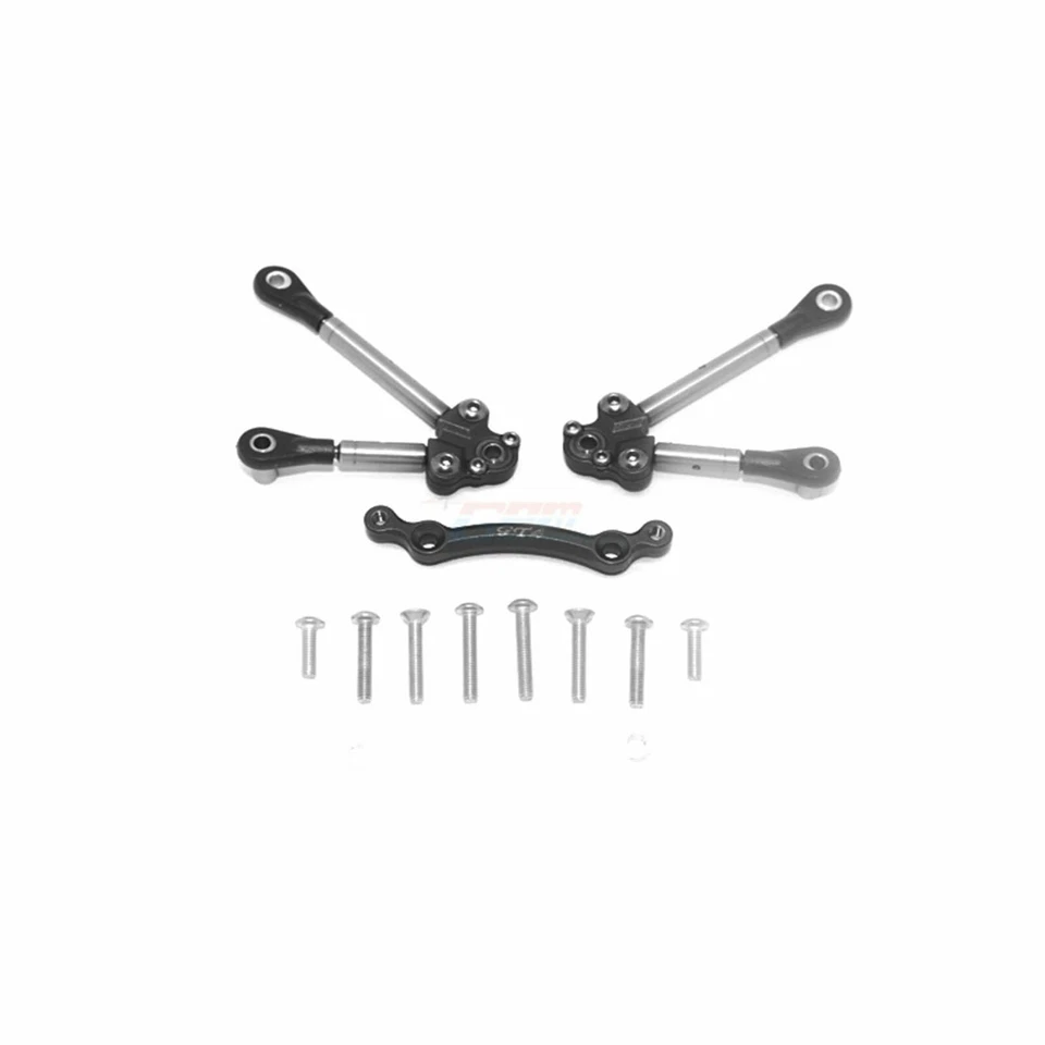 Front Pull Rod Tie Lever Link + Fixed Base For 1/10 TRAXXAS 4WD FORD GT4-TEC 2.0 - Image 2 of 4