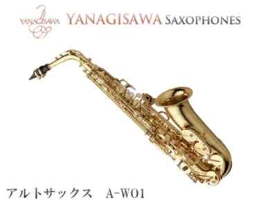 YANAGISAWA A-WO1 ALTO SAXOPHONE A WO1 WITH CASE Lacquer Finish NEW YANAGISAWA A-WO1 ALTO SAXOPHONE A WO1 WITH CASE Lacquer Finish NEW