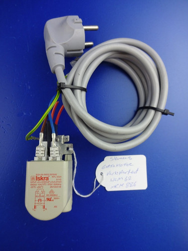 Entstörfilter Waschmaschine - Siemens EXTRAKLASSE VARIO PERFECT WCM62 900050764
