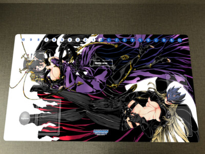 DTCG Duel Playmat Digimon Lilithmon & Beelstarrmon Trading Card Game Mat Pad