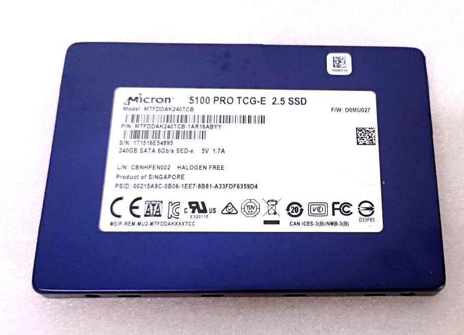 Micron 5100 best sale pro