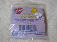 Plush Bean Bag/Beanie Puffkins EAR TAG PROTECTORS 1 Package / 24 pieces Swibco