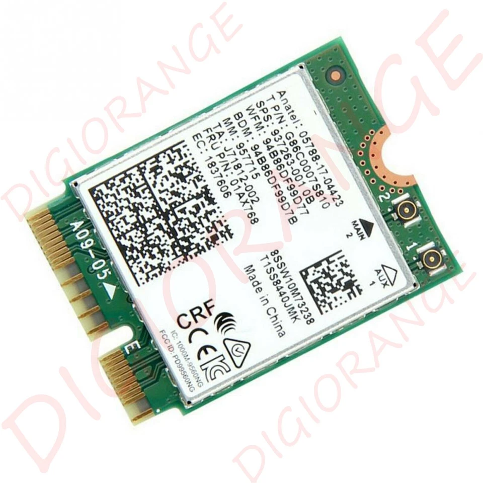 Dual Band Wireless 9560AC Intel 9560NGWR 1.73G Bluetooh 5.0 WiFi Wireless Card - Image 4 of 4