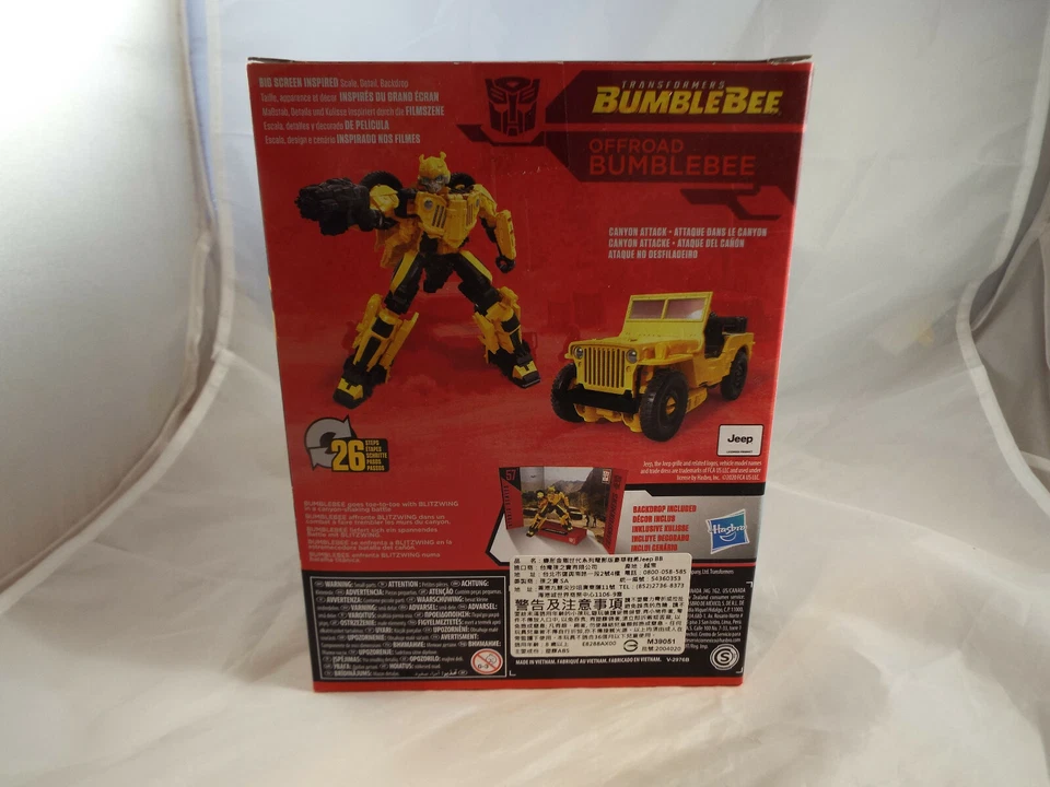 TRANSFORMERS STUDIO SERIES 57 DELUXE CLASS AUTOBOT BUMBLEBEE - Image 3 of 3