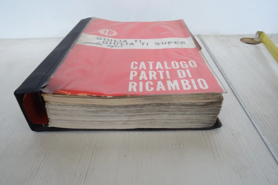 catalogo parti di ricambio Giulia TI TI Super Giulia Super carrozzeria motore - Immagine 2 di 4