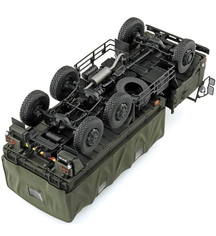 ARMY4期 キット 1/35 Aoshima Military Model Kit No.1 JGSDF 3 1/2t Truck SKW
