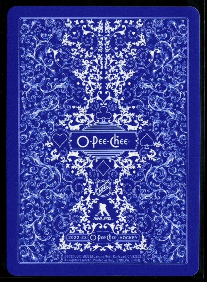 2022-23 O-Pee-Chee Playing Cards * Jason Robertson #5CLUBS - Image 2 of 2