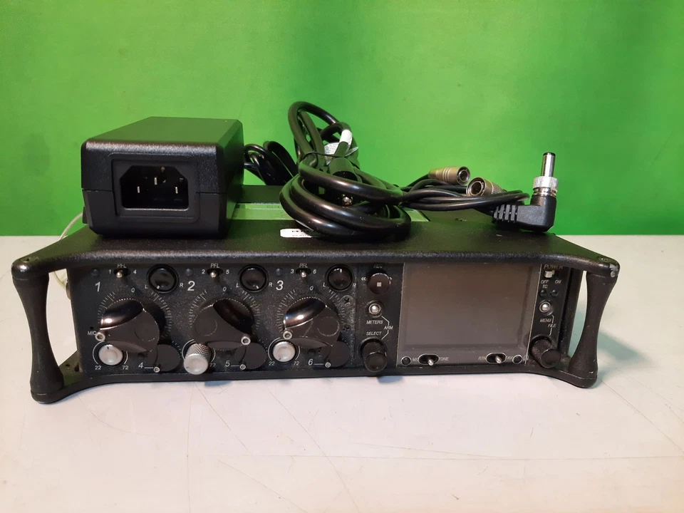 Sound Devices 633 6-Input Compact Field Mixer & 10-Track Digital Recorder/w PSU - Image 3 of 4