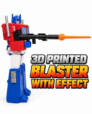 G1 Transformers BIG-FIGS Optimus Prime 30'' Action Figure Blaster/ Effect