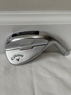 New Callaway Opus Chrome 52* 10 S-Grind Gap Wedge Head Only RH In Plastic