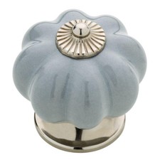 P32974-GR Polished Nickel & Gray Ceramic 1 1/...