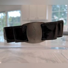 Salvatore Ferragamo Patent Leather Belts for Women for sale  display picture 2