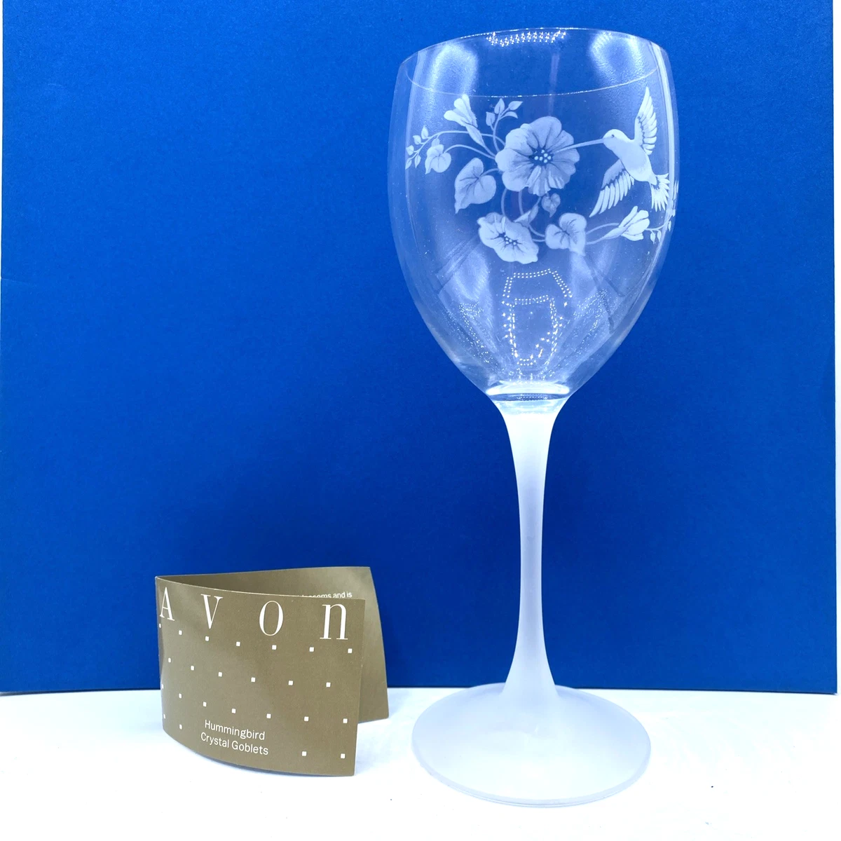 Avon Hummingbird In Crystal Contemporary Glass for sale | eBay