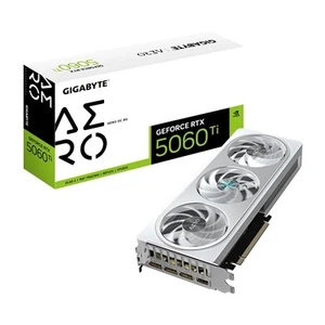 Groupes de travail 5060 Ti Aero Oc 8Gb Gddr7 Carte graphique 4608 Cuda Cores 2647 Mhz Cor