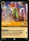 Nick Wilde - Providing Backup 25/204 Uncommon Hyperia City Disney Lorcana