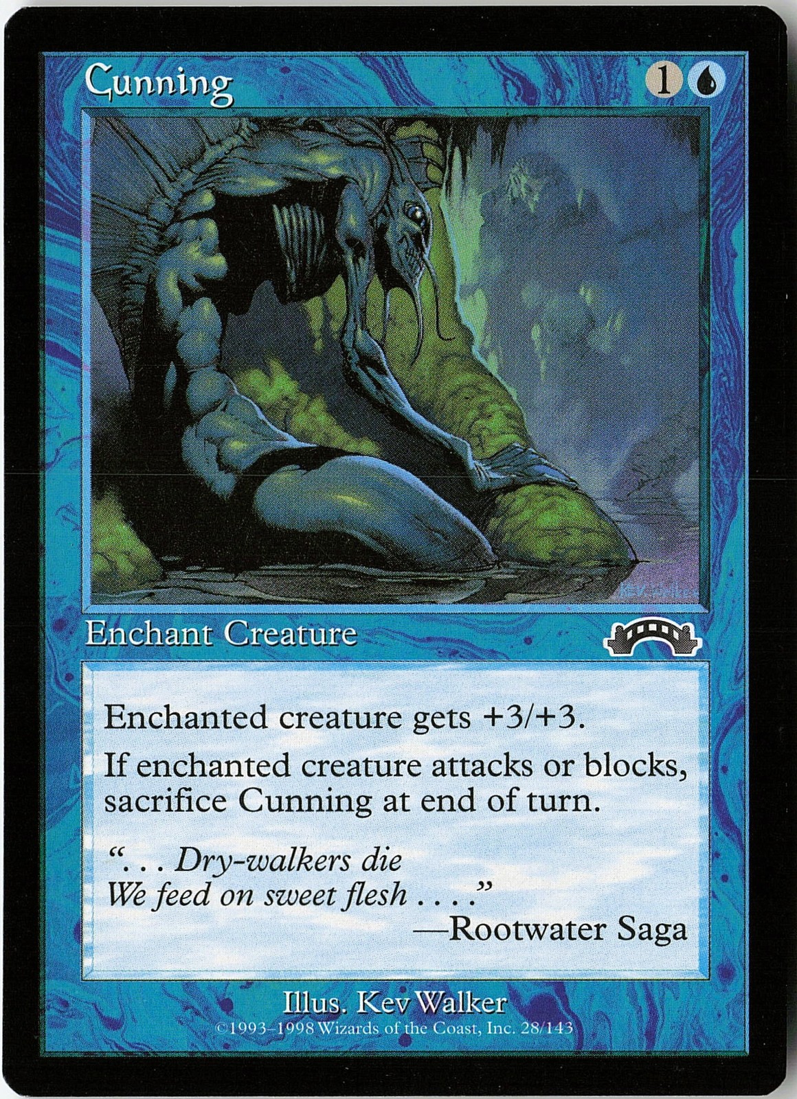 Cunning Exodus NM/LP MTG