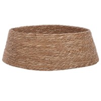 Mica Decorations Weihnachtsbaumrock H28 X D75 Cm – Weihnachtsbaumkorb – Braun –