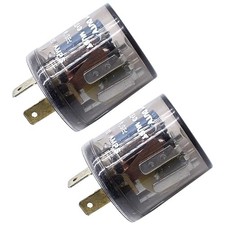 2-Pin Electronic LED Flasher Relay 12V LED Turn Signal Light Blinker Relay