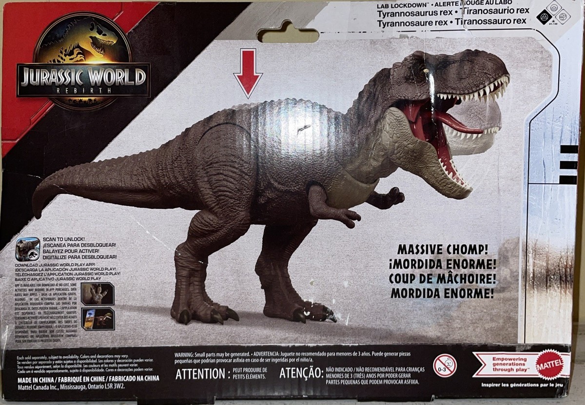 NEW 2025 Jurassic World Rebirth Lab Lockdown Tyrannosaurus Rex | eBay