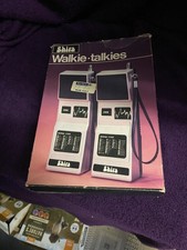 Vintage 1980er Shira Walkie Talkies WT106-449 mit Box funktionstüchtig